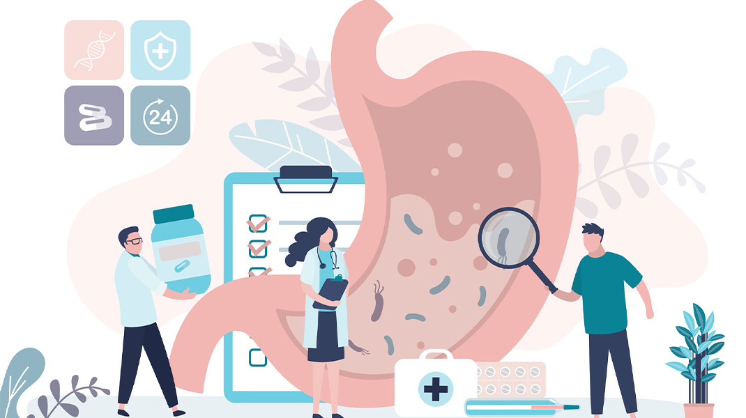 Gastroenterology illustration